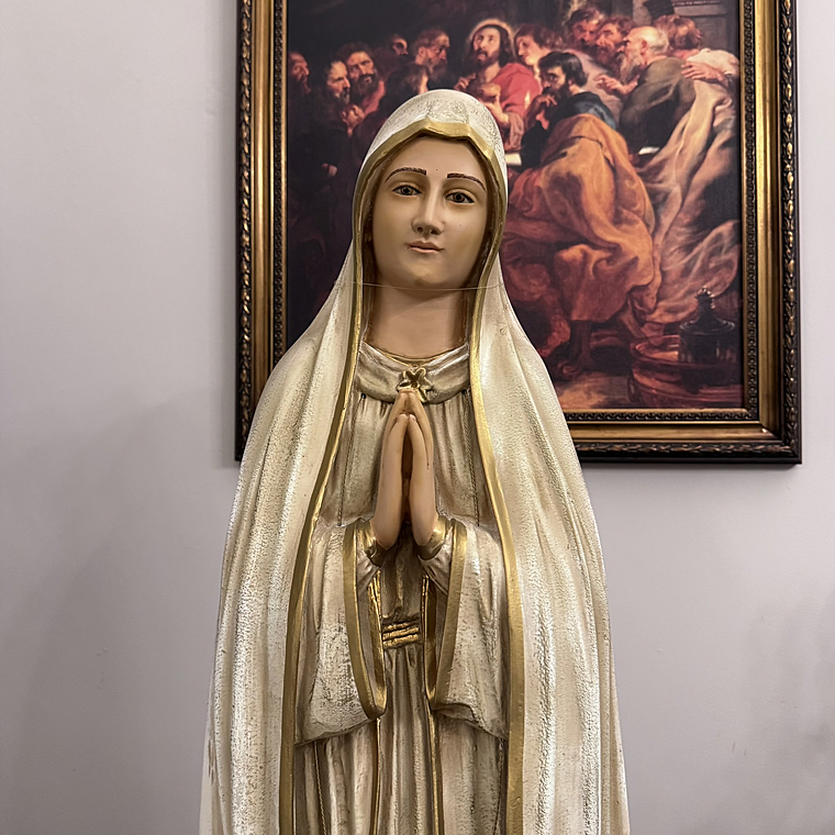 imagem do produto Imagem de Nossa Senhora de F�tima 100cm IR159 Para Ambientes Religiosos de Destaque