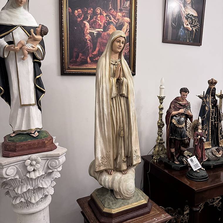 imagem do produto Imagem de Nossa Senhora de F�tima 100cm IR159 Para Ambientes Religiosos de Destaque