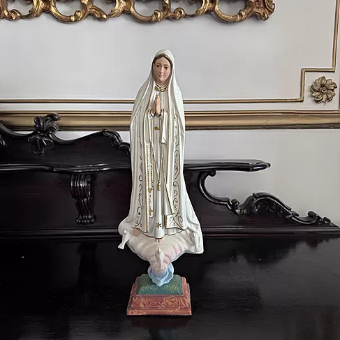 imagem de Imagem de Nossa Senhora de Fátima 50cm IR191 Para Espaços de Oração