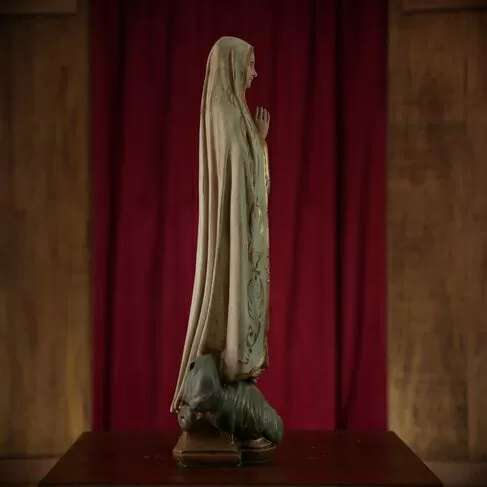imagem de Imagem de Nossa Senhora de Fátima 60cm IR072 Para Ambientes Religiosos