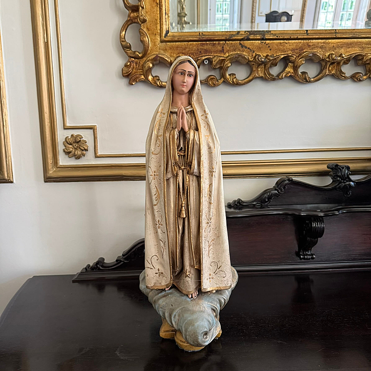 imagem do produto Imagem de Nossa Senhora de F�tima 60cm IR072 Para Ambientes Religiosos