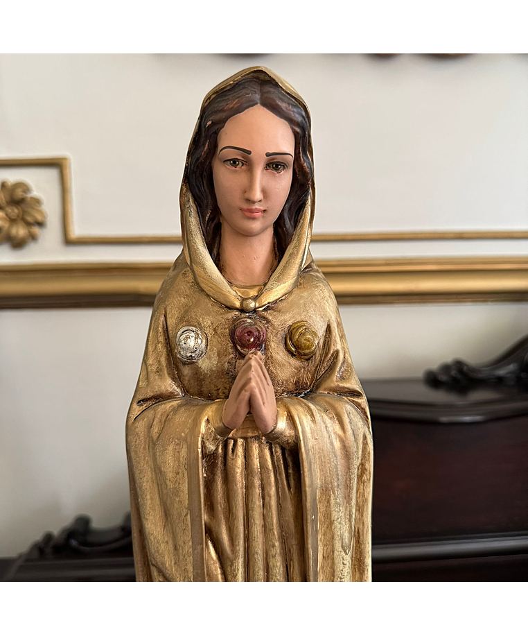 imagem do produto Imagem de Nossa Senhora Rosa M�stica 48cm - IR313B