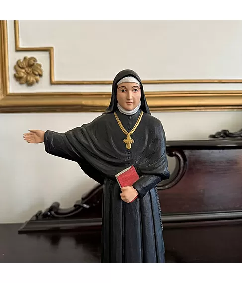 imagem de Imagem de Santa Gertrudes 33cm IR316 Para Ambientes Delicados