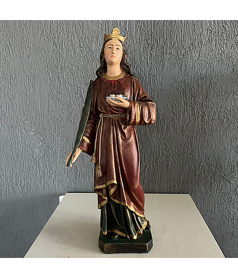imagem de Imagem de Santa Luzia Resina 50cm - IR115