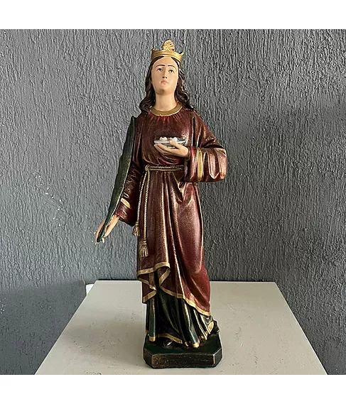 imagem de Imagem de Santa Luzia Resina 50cm - IR115