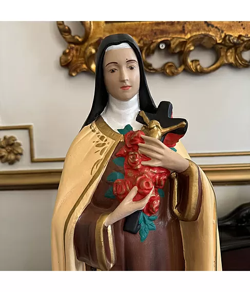 imagem de Imagem de Santa Teresinha 63cm IR084 Para Ambientes Aconchegantes