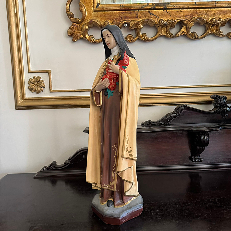 imagem do produto Imagem de Santa Teresinha 63cm IR084 Para Ambientes Religiosos 