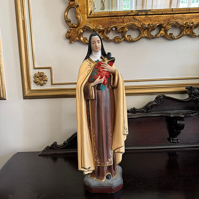 imagem do produto Imagem de Santa Teresinha 63cm IR084 Para Ambientes Religiosos 