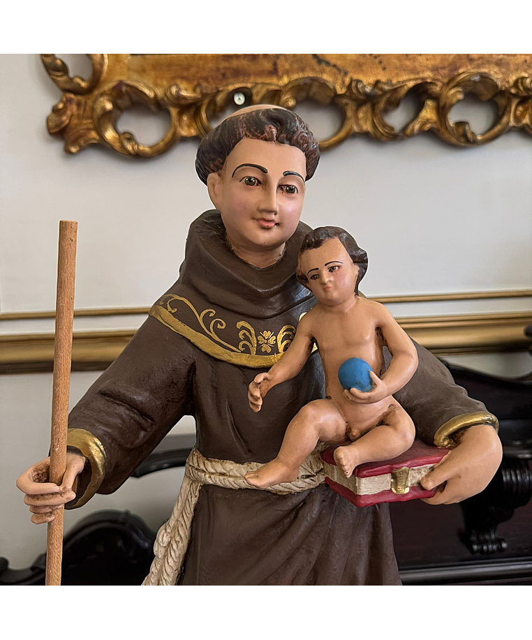 imagem do produto Imagem de Santo Ant�nio 52cm IR325 Para Ambientes Religiosos