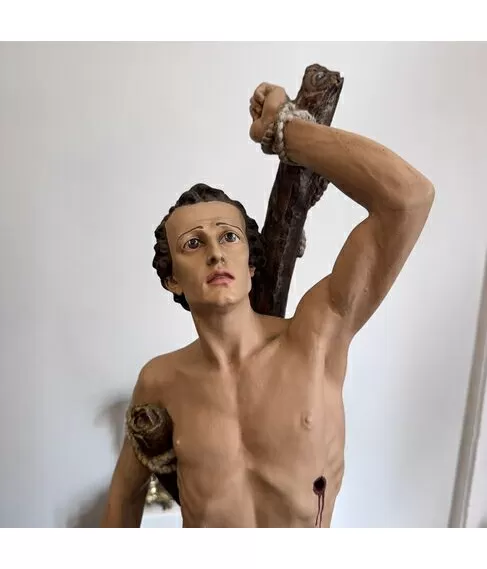 imagem de Imagem de São Sebastião 80cm IR090 Para Ambientes de Proteção e Fé