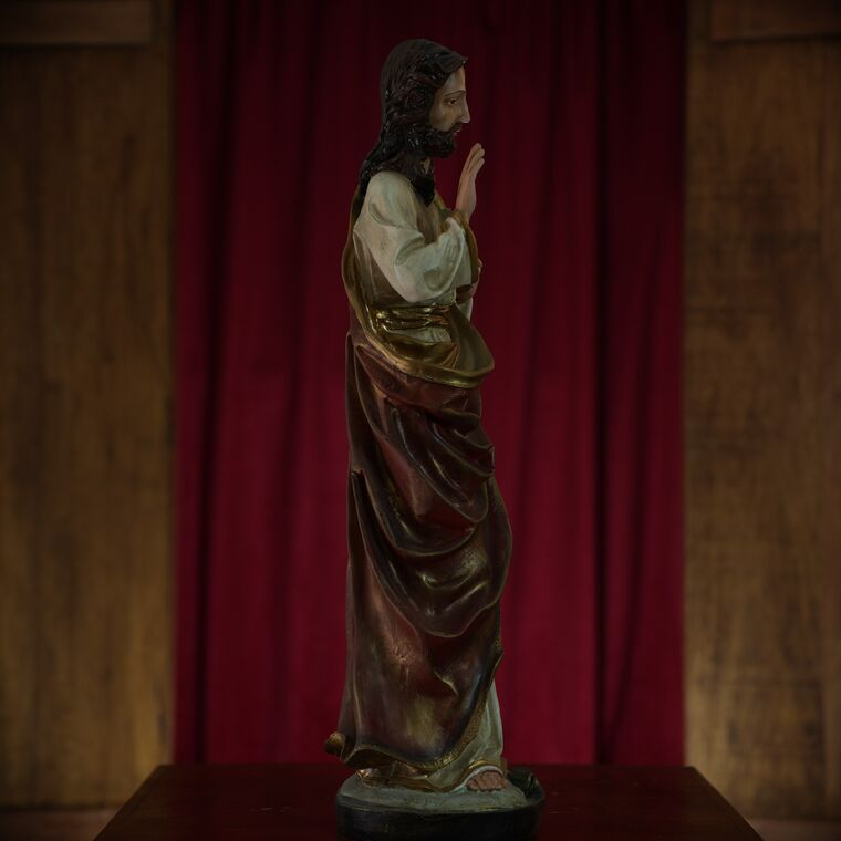 imagem do produto Imagem do Sagrado Cora��o de Jesus em Resina 64cm - IR001