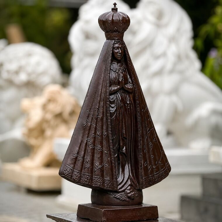 imagem do produto Imagem Nossa Senhora Aparecida 85cm IF344 Para Ambientes de F�