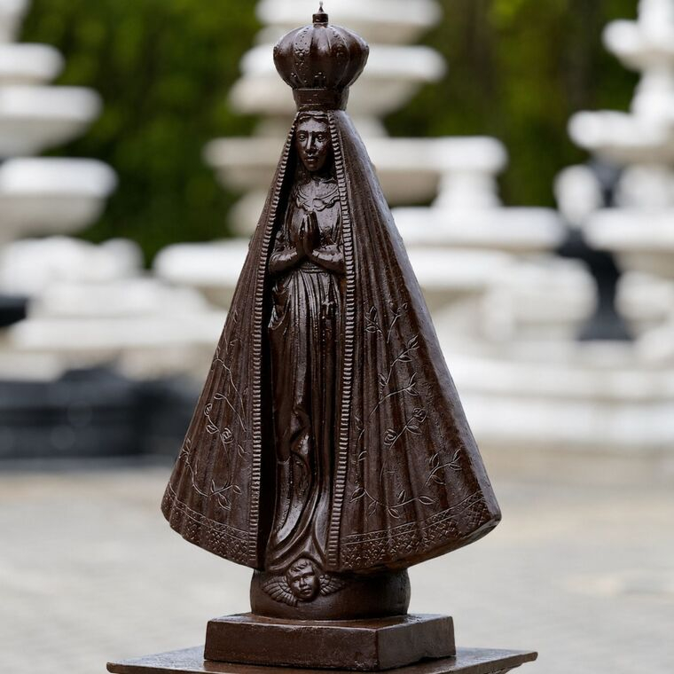 imagem do produto Imagem Nossa Senhora Aparecida 85cm IF344 Para Ambientes de F�