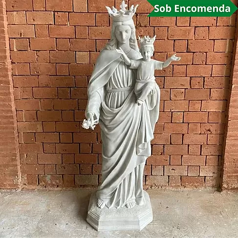 imagem de Imagem Nossa Senhora Auxiliadora 160cm EML343 Escultura Sacra