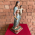 imagem do produto Imagem Nossa Senhora Auxiliadora 63cm Barroca IR341A Para Ambientes de Ora��o
