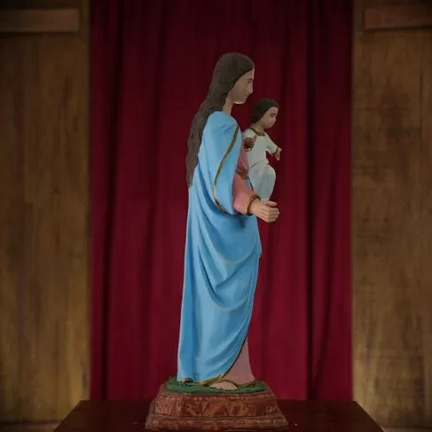 imagem de Imagem Nossa Senhora Auxiliadora 63cm IR341 Para Ambientes Religiosos 