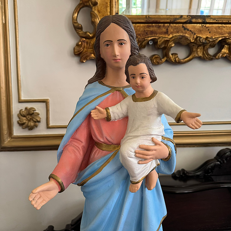 imagem do produto Imagem Nossa Senhora Auxiliadora 63cm IR341 Para Ambientes Religiosos 