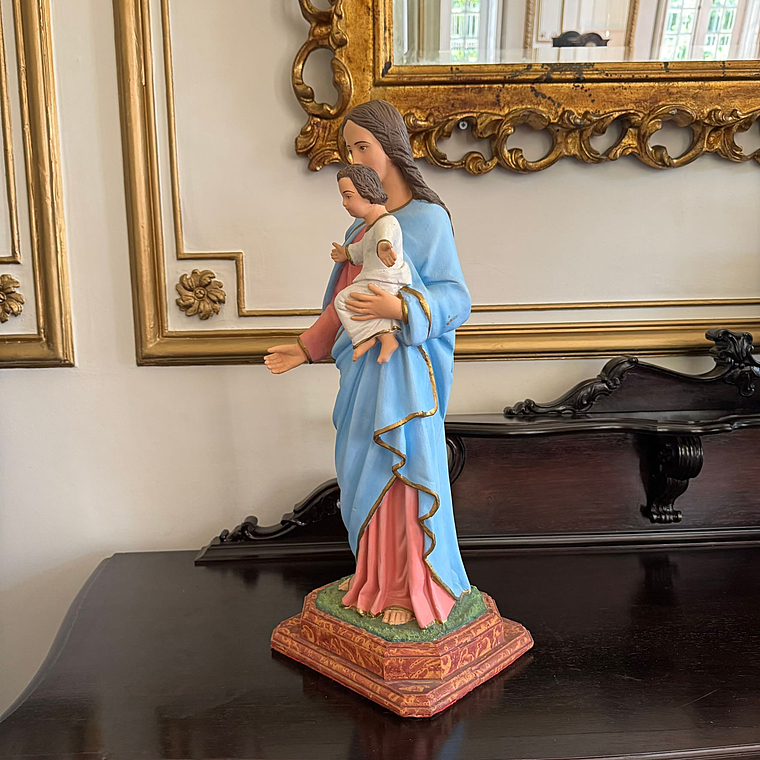 imagem do produto Imagem Nossa Senhora Auxiliadora 63cm IR341 Para Ambientes Religiosos 