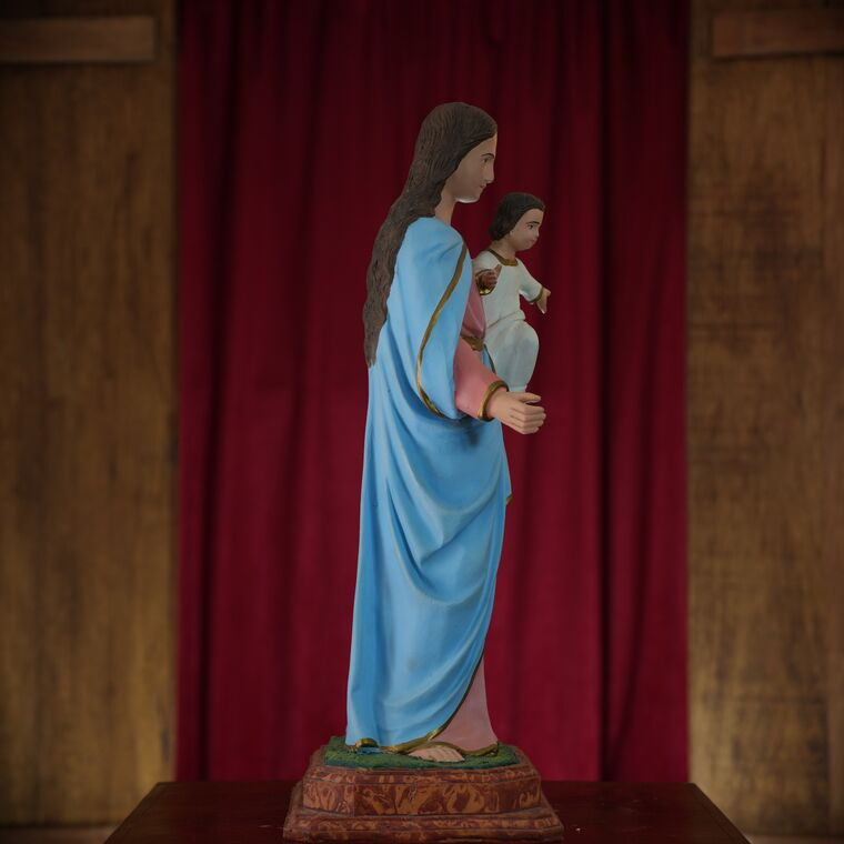 imagem do produto Imagem Nossa Senhora Auxiliadora 63cm IR341 Para Ambientes Religiosos 