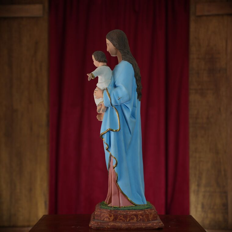 imagem do produto Imagem Nossa Senhora Auxiliadora 63cm IR341 Para Ambientes Religiosos 