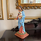 imagem do produto Imagem Nossa Senhora Auxiliadora 63cm IR341 Para Ambientes Religiosos 