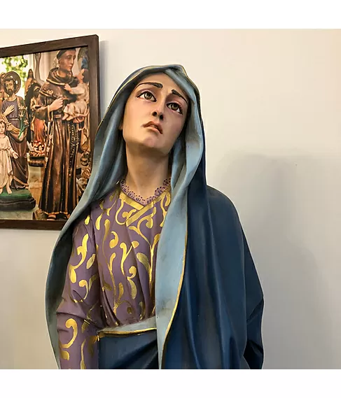 imagem de Imagem Nossa Senhora das Dores 100cm IR018 Para Ambientes Contemplativos
