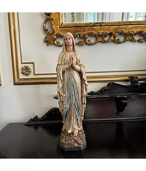 imagem de Imagem Nossa Senhora De Lourdes Resina 62cm - IR039