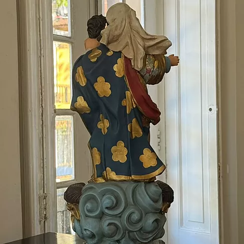 imagem de Imagem Nossa Senhora do Carmo 50cm IR057 Para Ambientes Religiosos