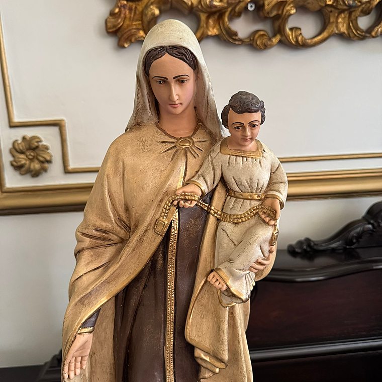 imagem do produto Imagem Nossa Senhora do Carmo 63cm IR145 Para Ambientes de Ora��o