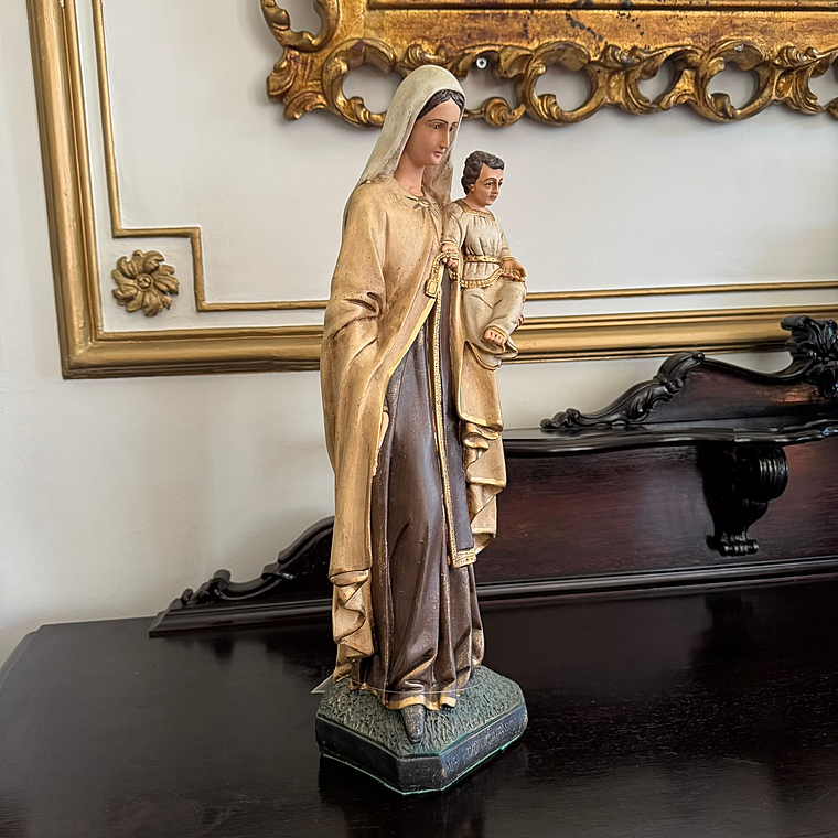 imagem do produto Imagem Nossa Senhora do Carmo 63cm IR145 Para Ambientes de Ora��o