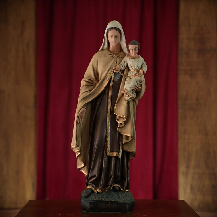 imagem do produto Imagem Nossa Senhora do Carmo 63cm IR145 Para Ambientes de Ora��o