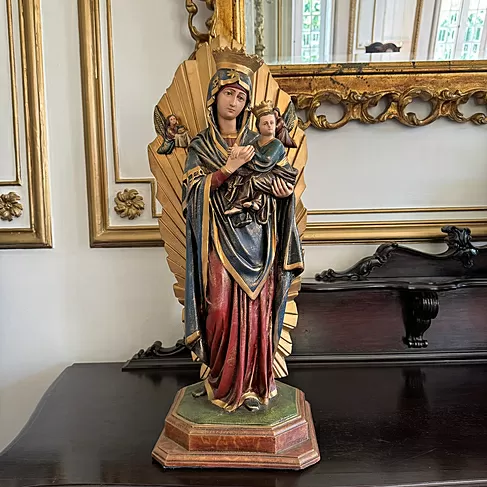 imagem de Imagem Nossa Senhora do Perpétuo Socorro 74cm IR282 Para Ambientes Religiosos