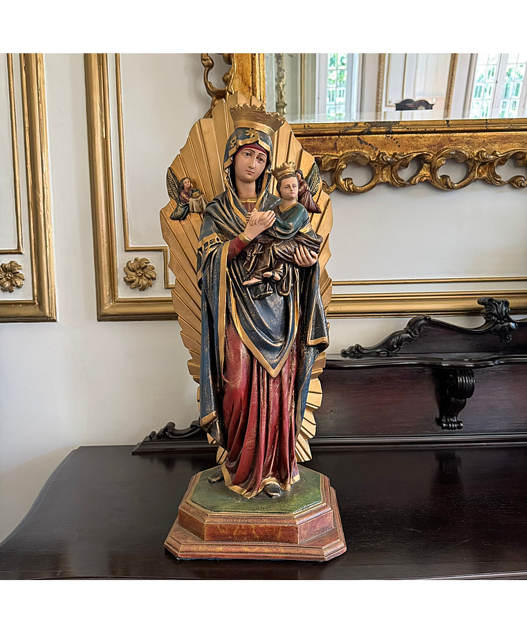 imagem do produto Imagem Nossa Senhora do Perp�tuo Socorro 74cm IR282 Para Ambientes Religiosos