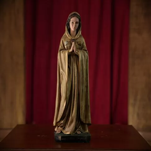 imagem de Imagem Nossa Senhora Rosa Mística 48cm IR313B Para Ambientes Espirituais