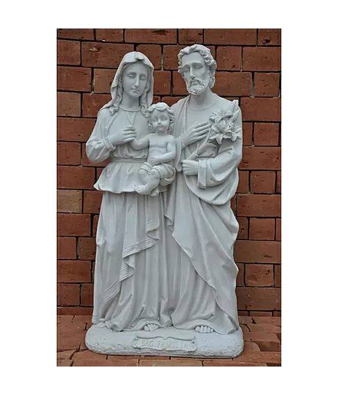 imagem de Imagem Sagrada Família Pó de Mármore 100cm - IML077