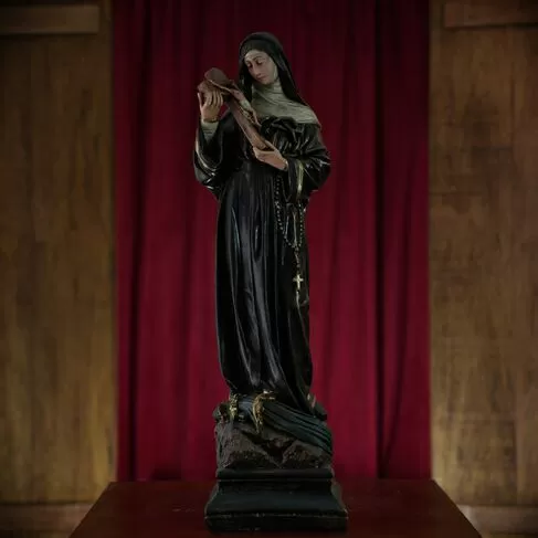 imagem de Imagem Santa Rita 65cm IR149 Para Ambientes Contemplativos