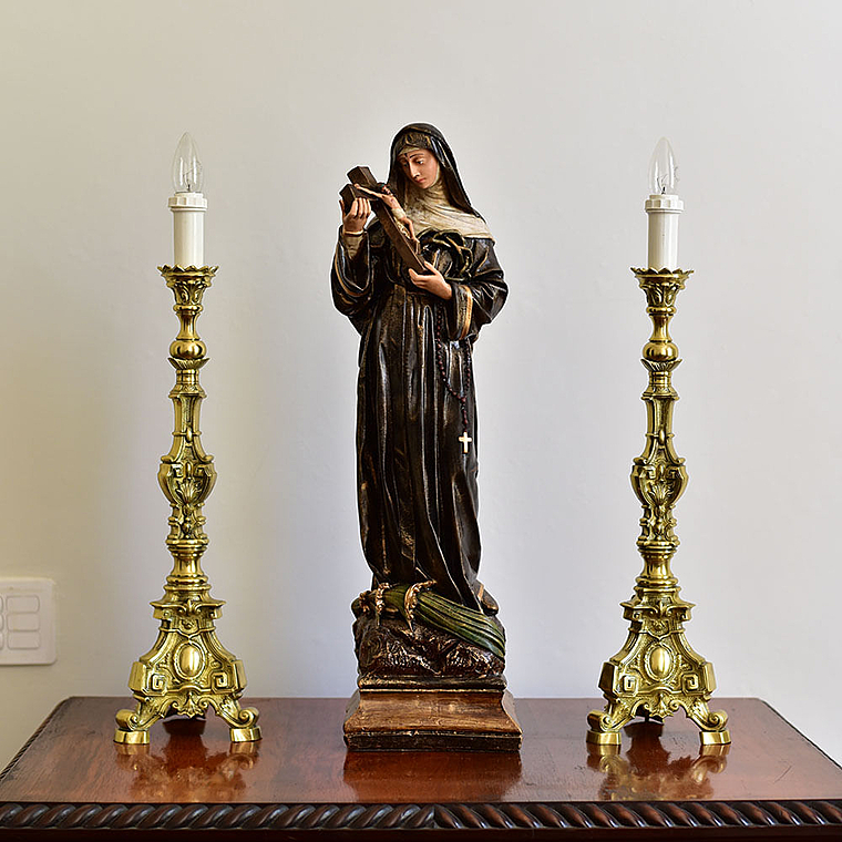 imagem do produto Imagem Santa Rita 65cm IR149 Para Ambientes Contemplativos