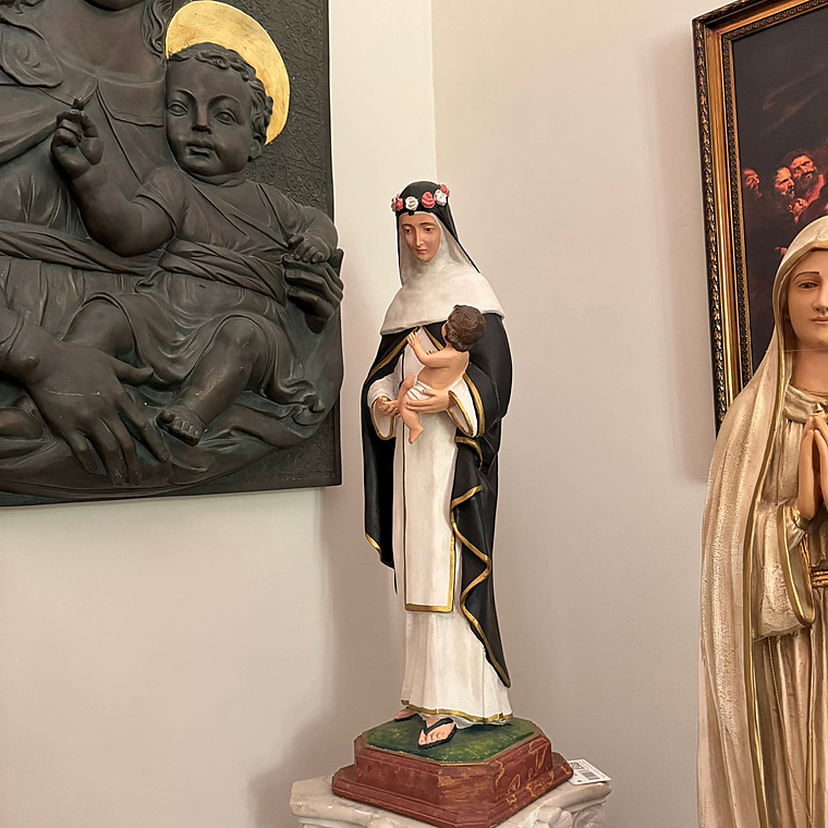 imagem do produto Imagem Santa Rosa de Lima 80cm IR306 Para Ambientes Religiosos
