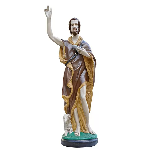 imagem de Imagem São João Batista 60cm IR222 Para Ambientes Religiosos