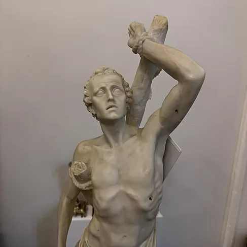 imagem de Imagem São Sebastião 80cm IML270 Para Ambientes de Devoção