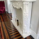 imagem do produto Lareira de M�rmore Branco 150cm - VRMP298