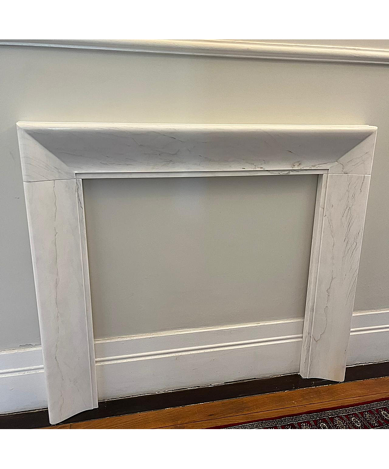 imagem do produto Lareira Scanno em M�rmore Branco 120cm - VRMP356