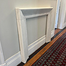 imagem do produto Lareira Scanno em M�rmore Branco 120cm - VRMP356