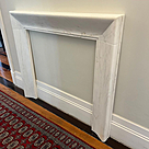 imagem do produto Lareira Scanno em M�rmore Branco 120cm - VRMP356