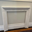 imagem do produto Lareira Scanno em M�rmore Branco 120cm - VRMP356