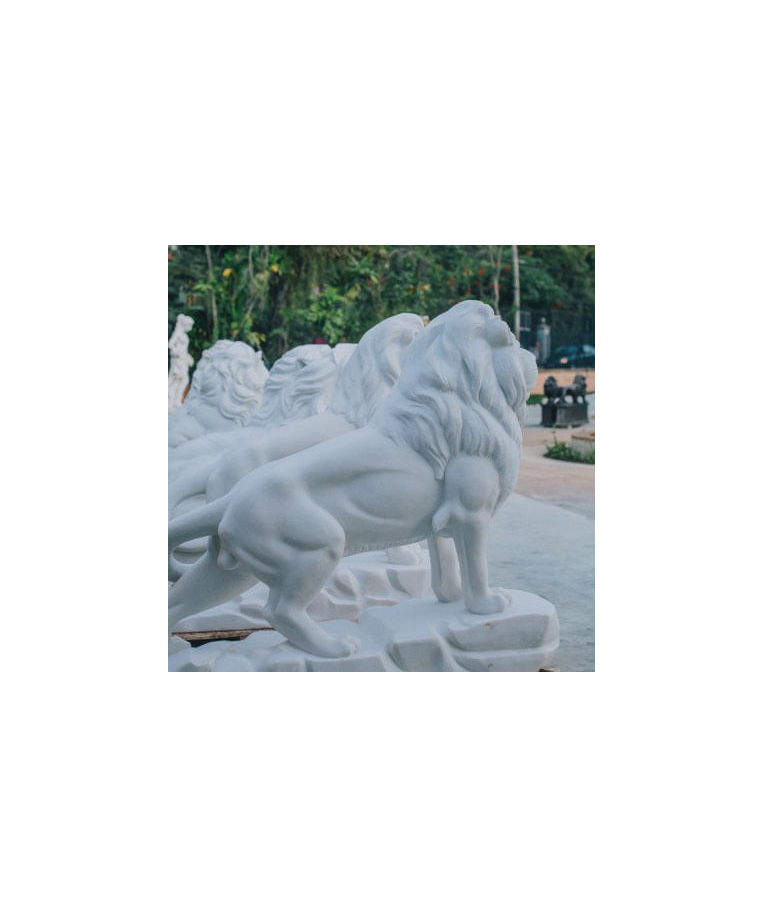 imagem do produto Le�o da Montanha Branco 140cm - EMP270