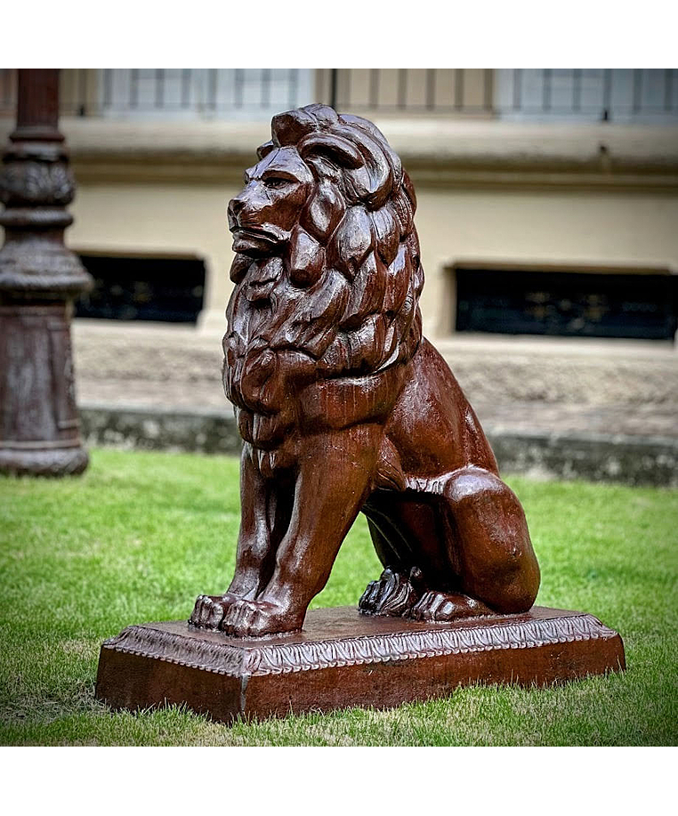 imagem do produto Le�o Ferro Fundido 100cm - EF406 Unidade