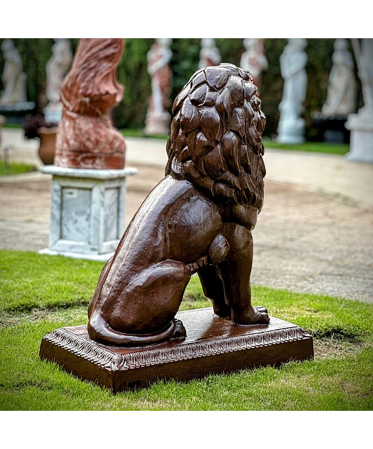 imagem do produto Le�o Ferro Fundido 100cm - EF406 Unidade