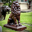 imagem do produto Le�o Ferro Fundido 100cm - EF406 Unidade