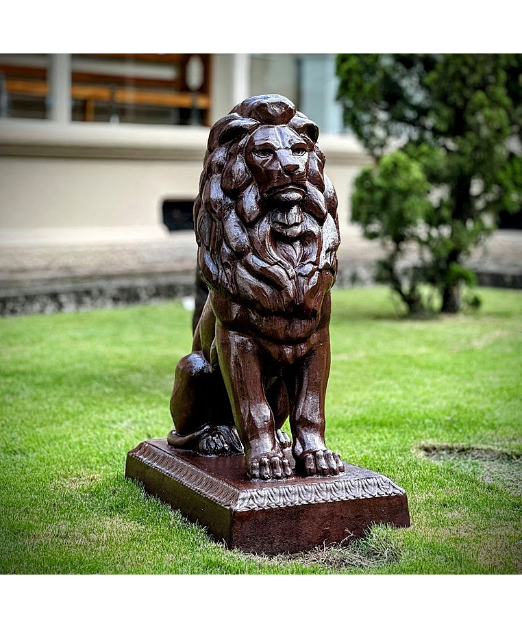 imagem do produto Le�o Ferro Fundido 100cm - EF406 Unidade